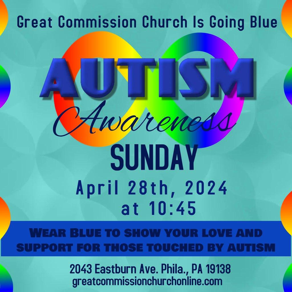 Autism Awareness Sunday